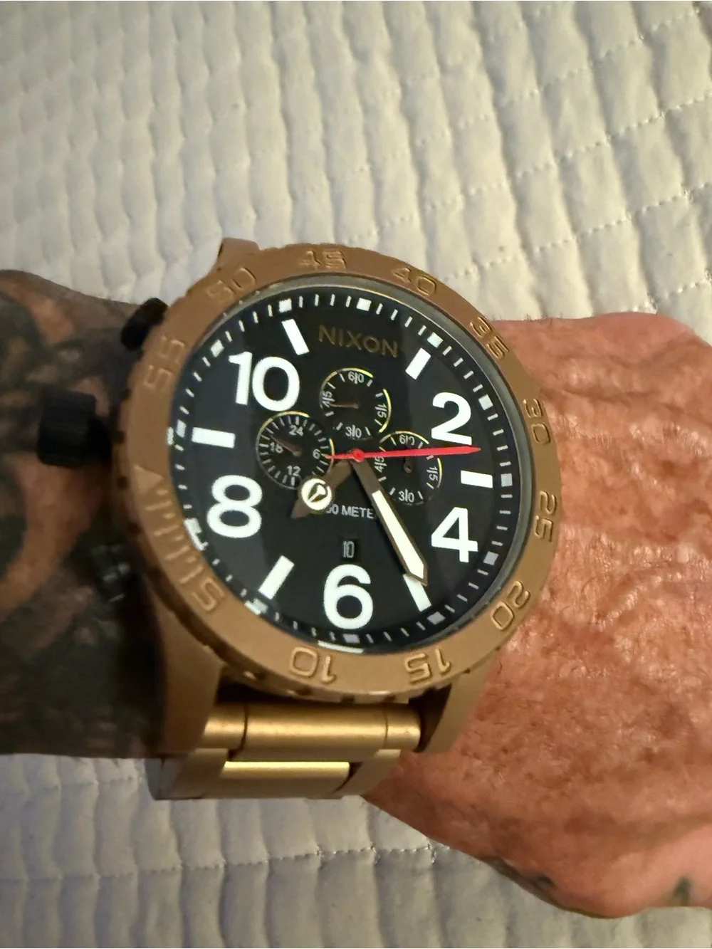 Nixon 51-30 Bold Chrono men’s watch.